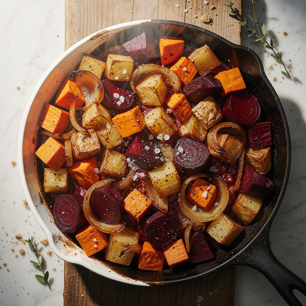 Baked Red Flannel Hash