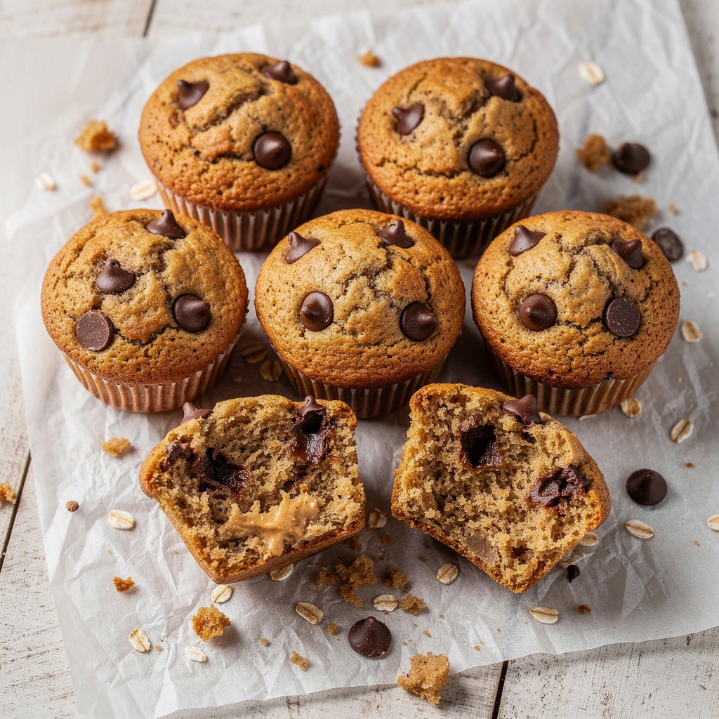 Banana Chocolate Chip Muffins (Breakfast or Dessert)