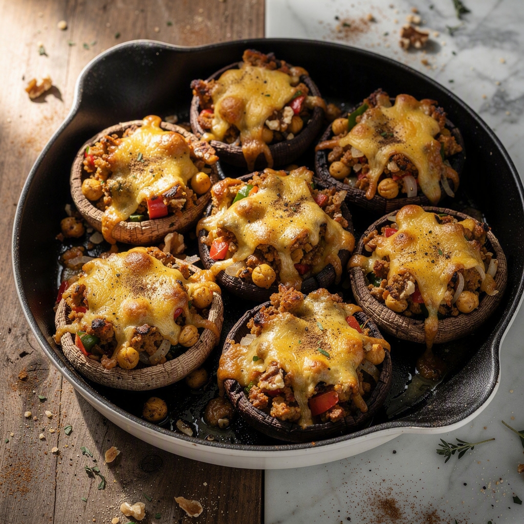 Stuffed Portobello Mushrooms