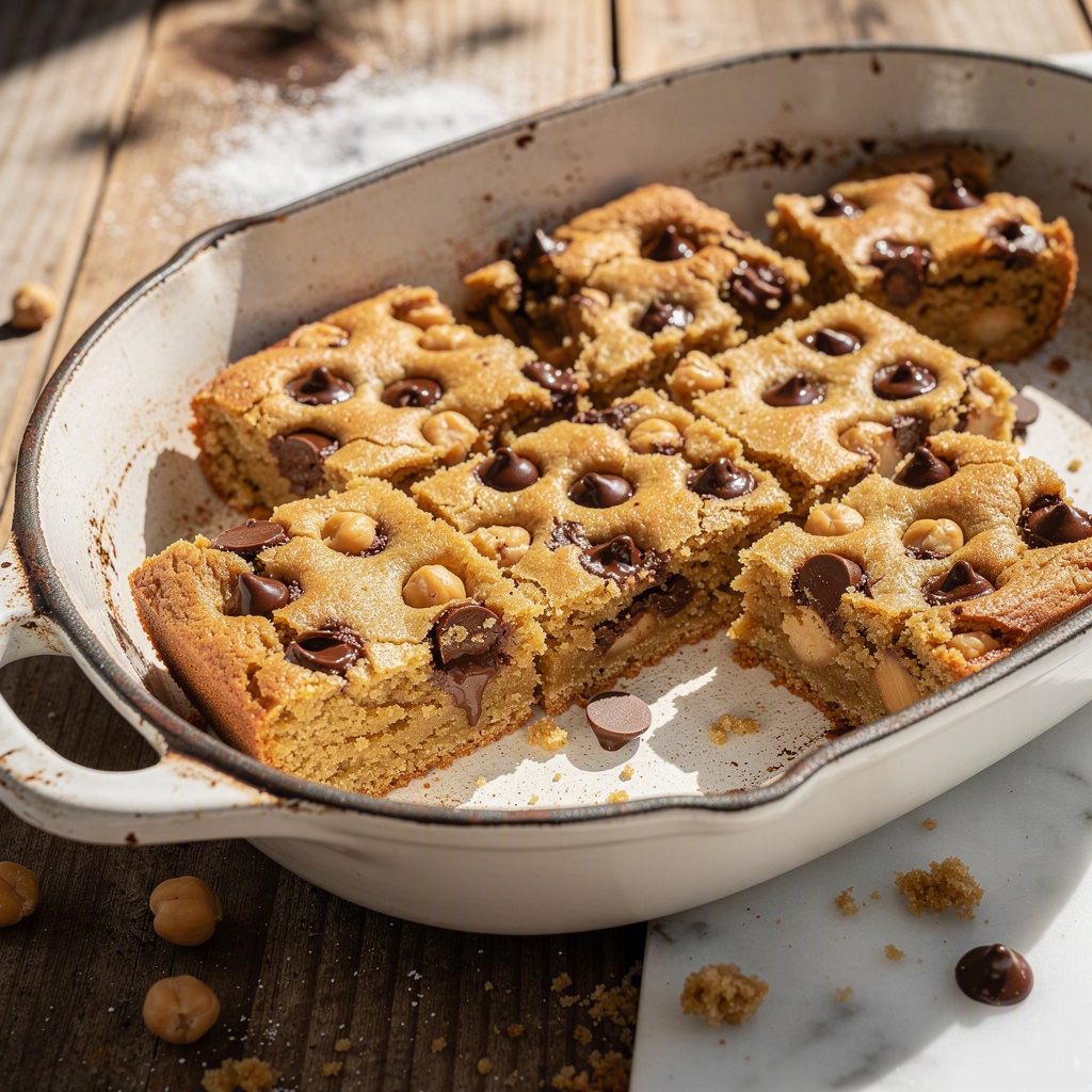 Chickpea Blondies