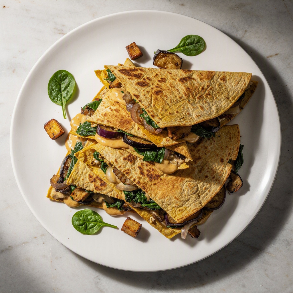 Spinach Quesadillas