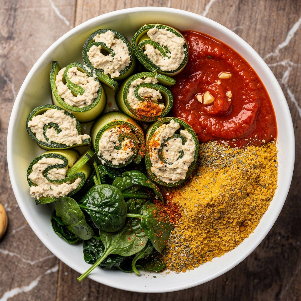 Zucchini Rolls with Ricotta Cheese