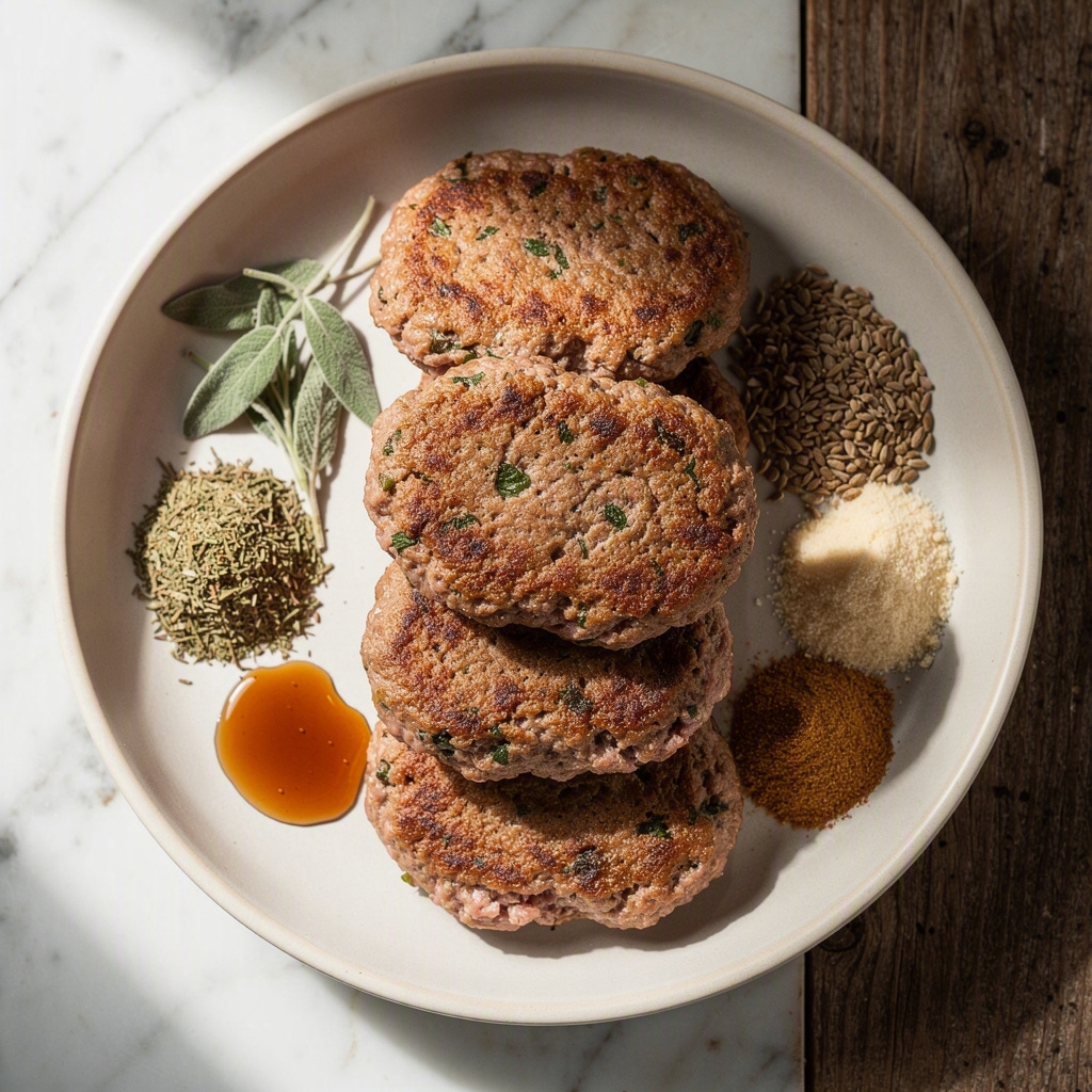 Beef Breakfast Sausage Patties