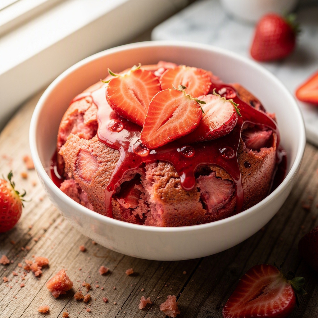 Easy Strawberry Cake