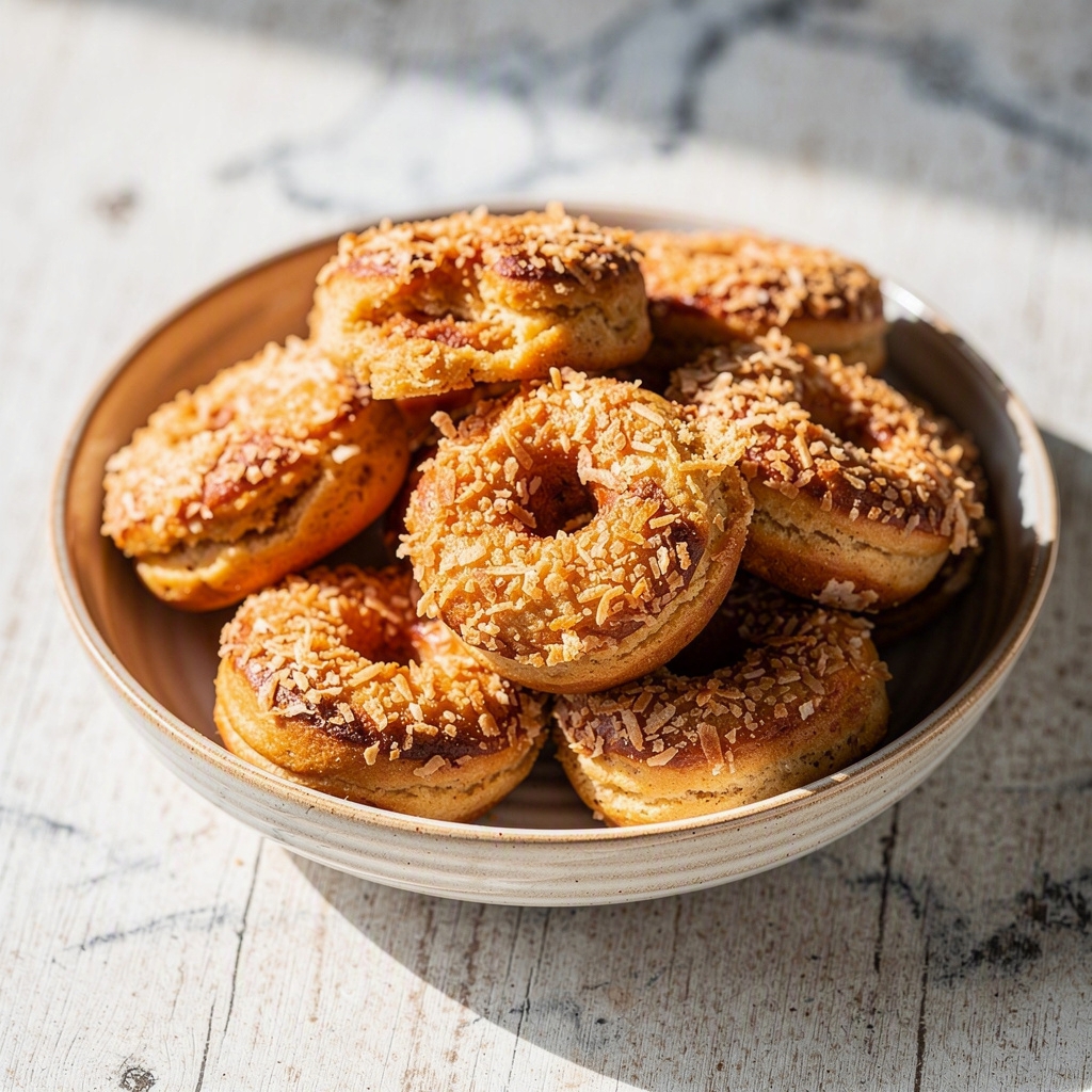 Coconut Crunch Donuts (Hostess Copycat)