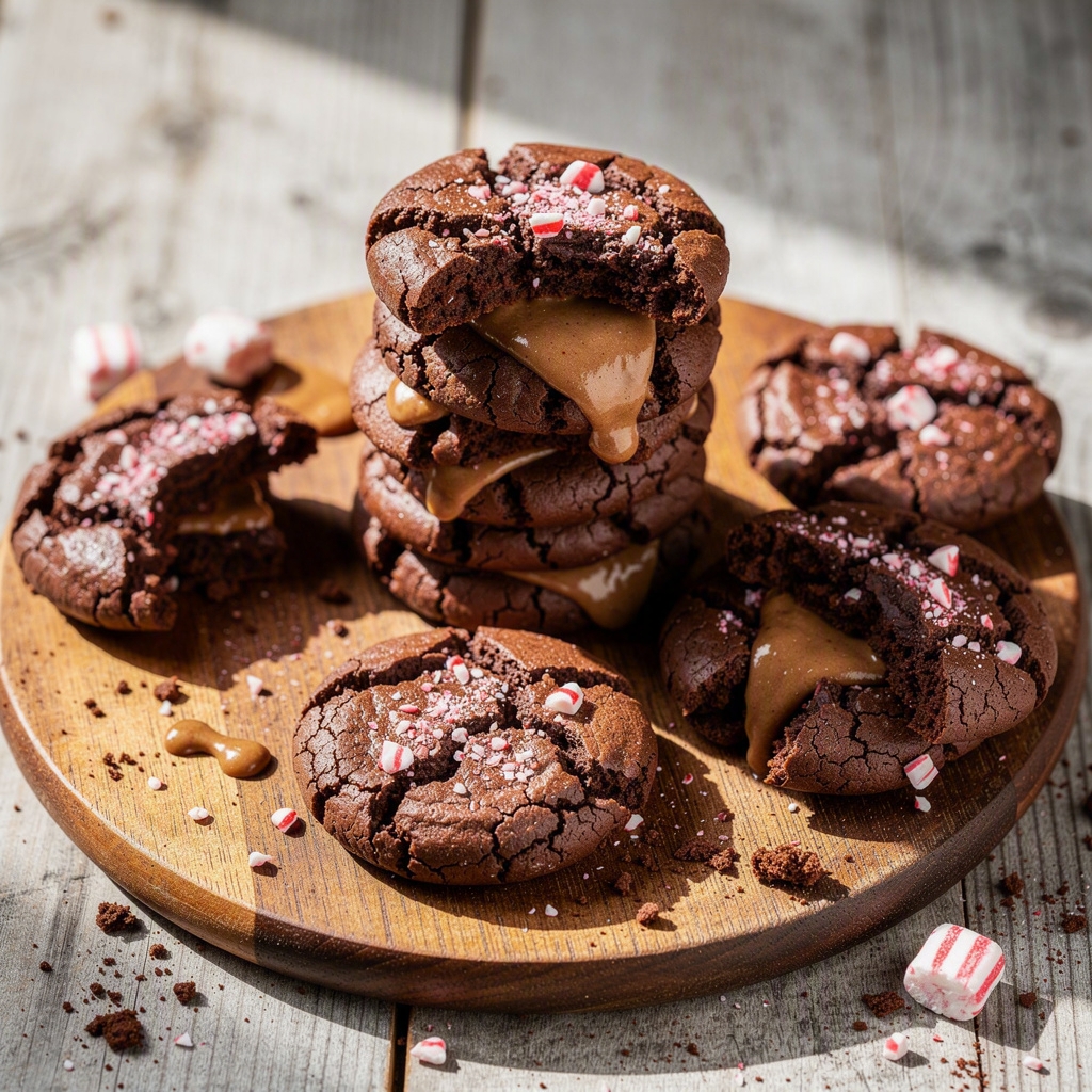 Chocolate Peppermint Cookies