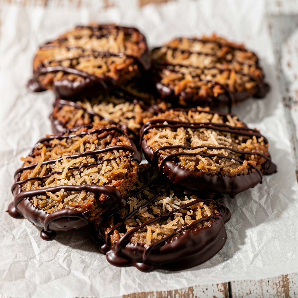 Homemade Samoas Cookies