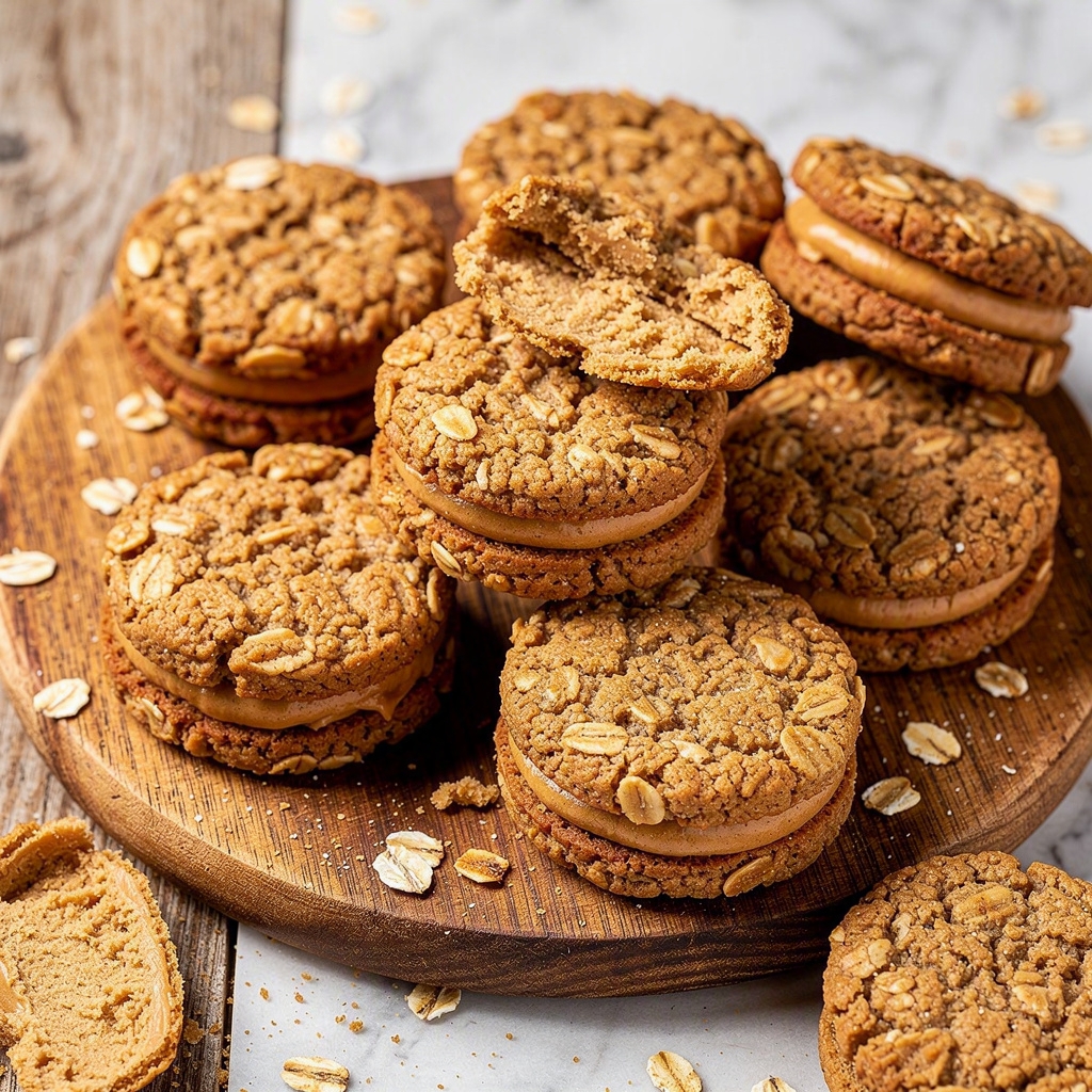 Do-Si-Dos (Peanut butter Sandwich Cookies