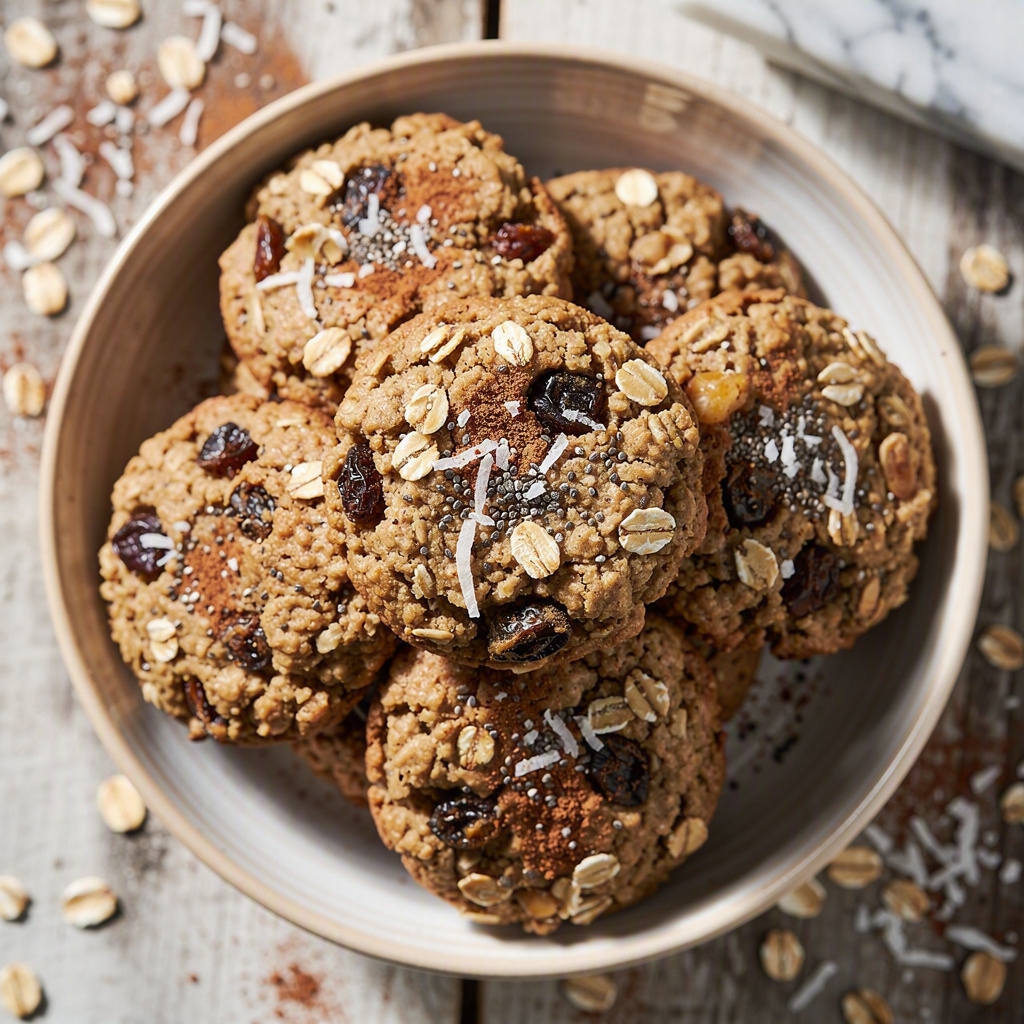 Oatmeal Raisin Protein Cookies