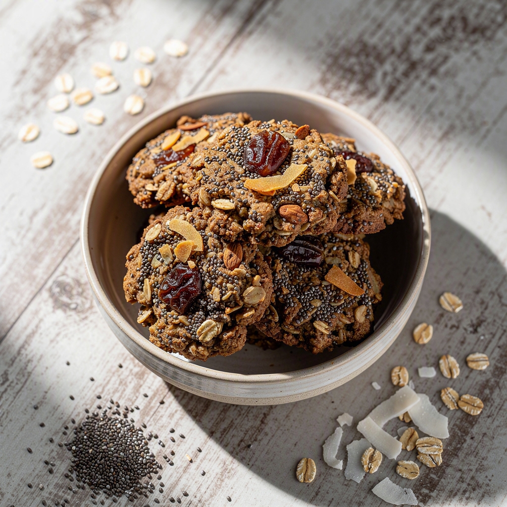 Oatmeal Chia Cookies