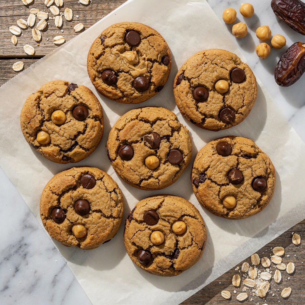 Chickpea Chocolate Chip Cookies
