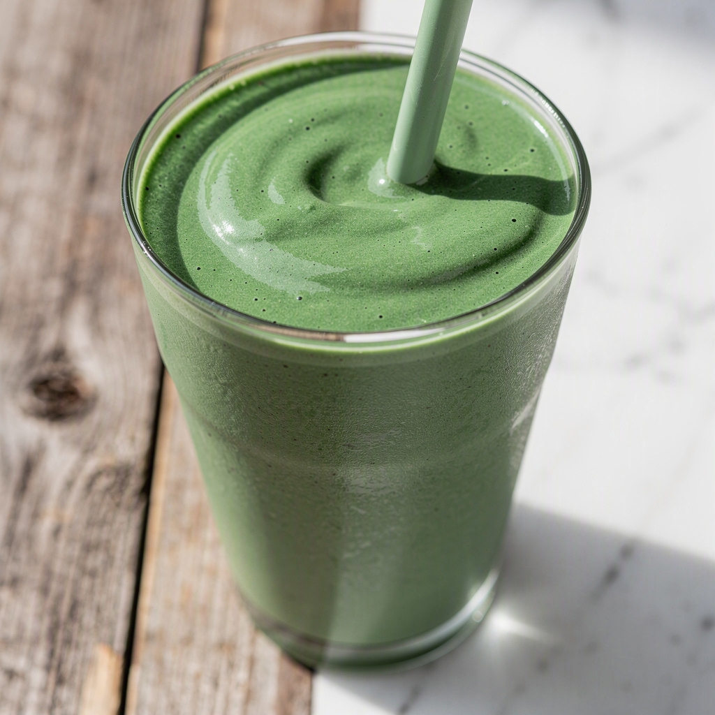 Mint Chip Milkshake (no added sugar)