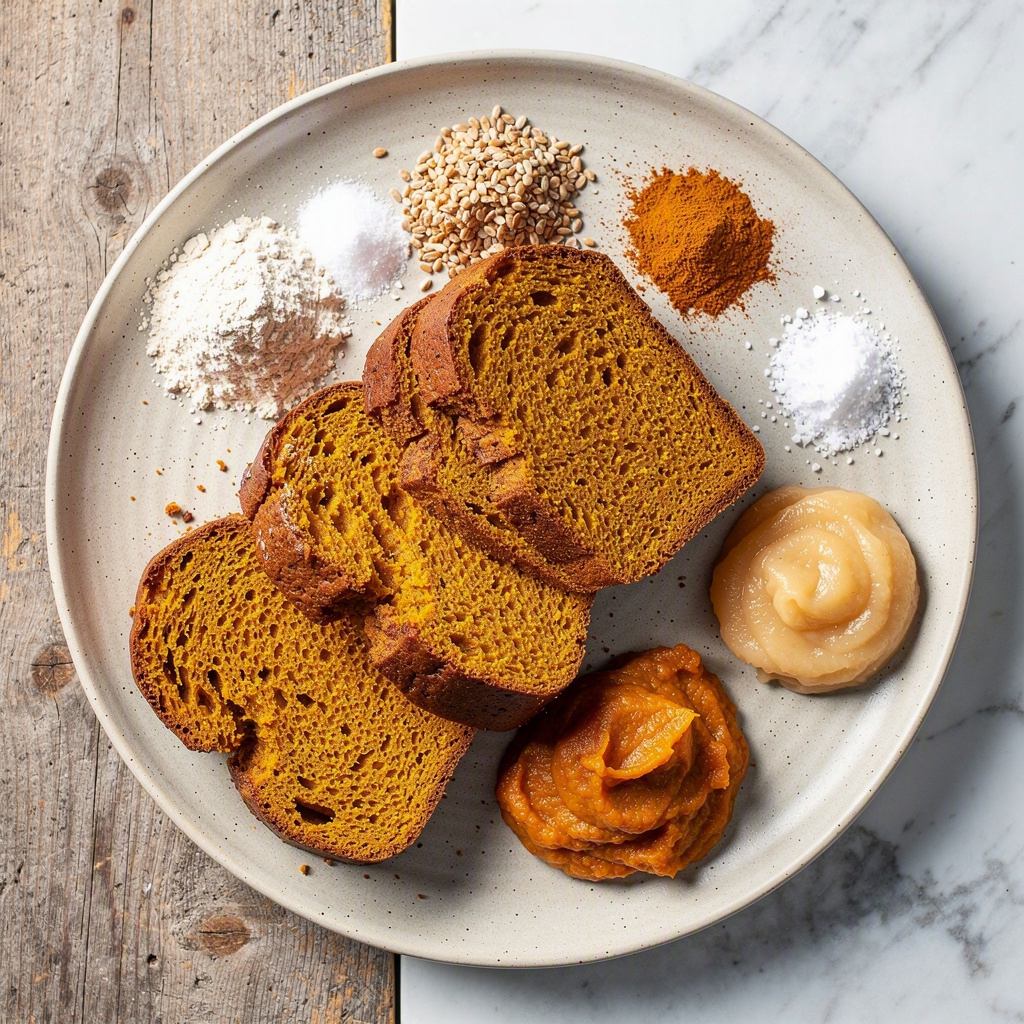 Naturally Sweetened Pumpkin Bread