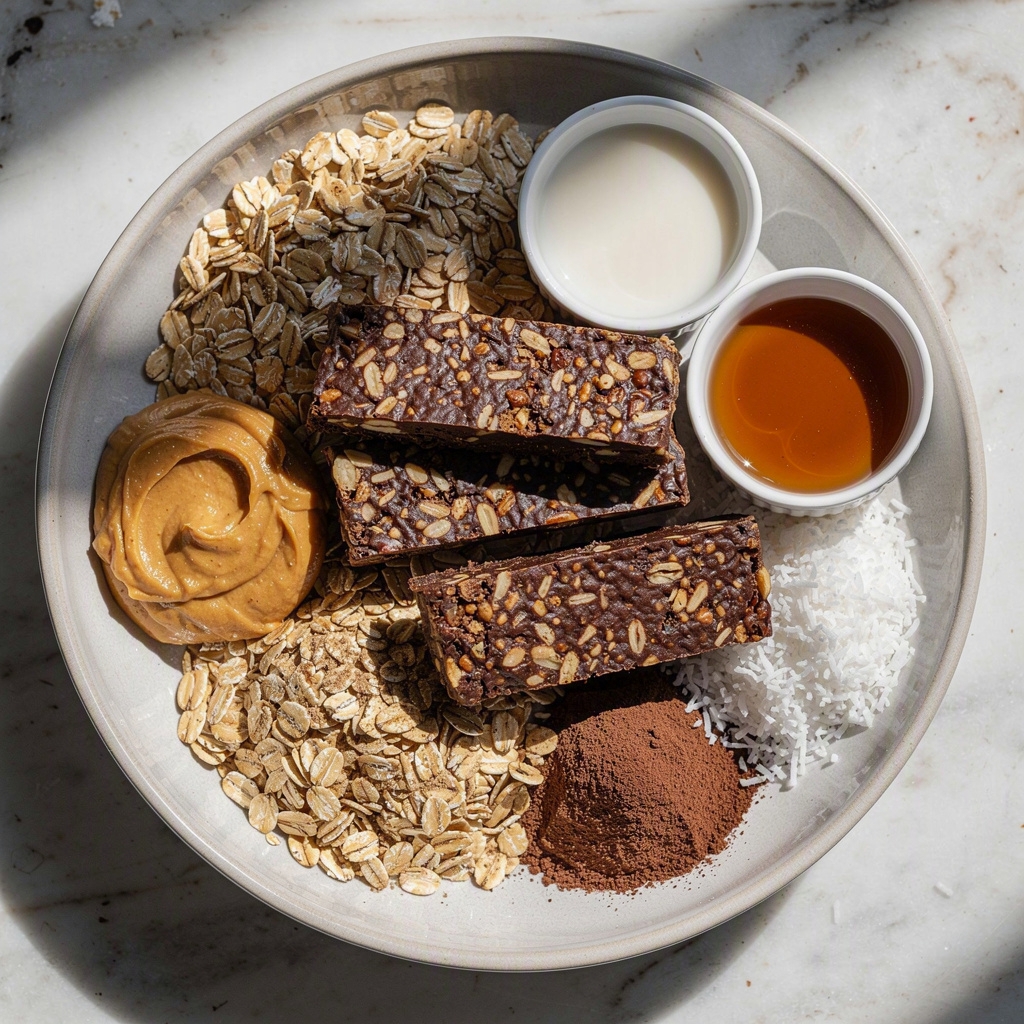 No Bake Chocolate Energy Bars