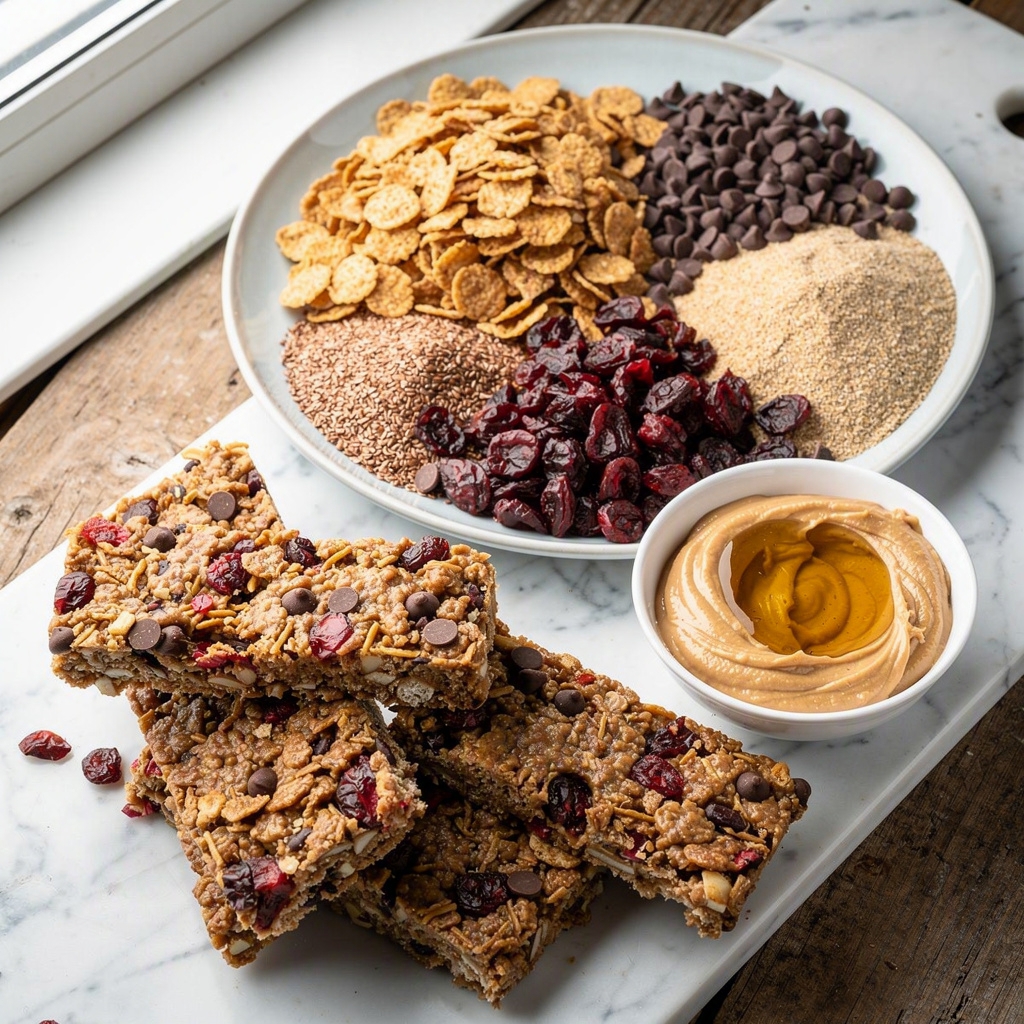No Bake High Fiber Bars