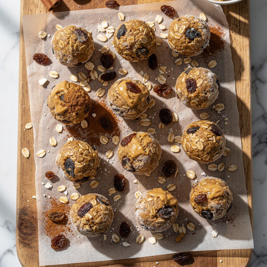 Cinnamon Raisin Protein Balls