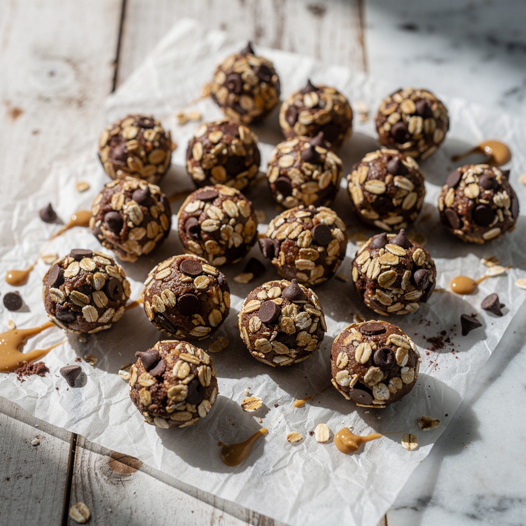 Chocolate Peanut Butter Protein Balls