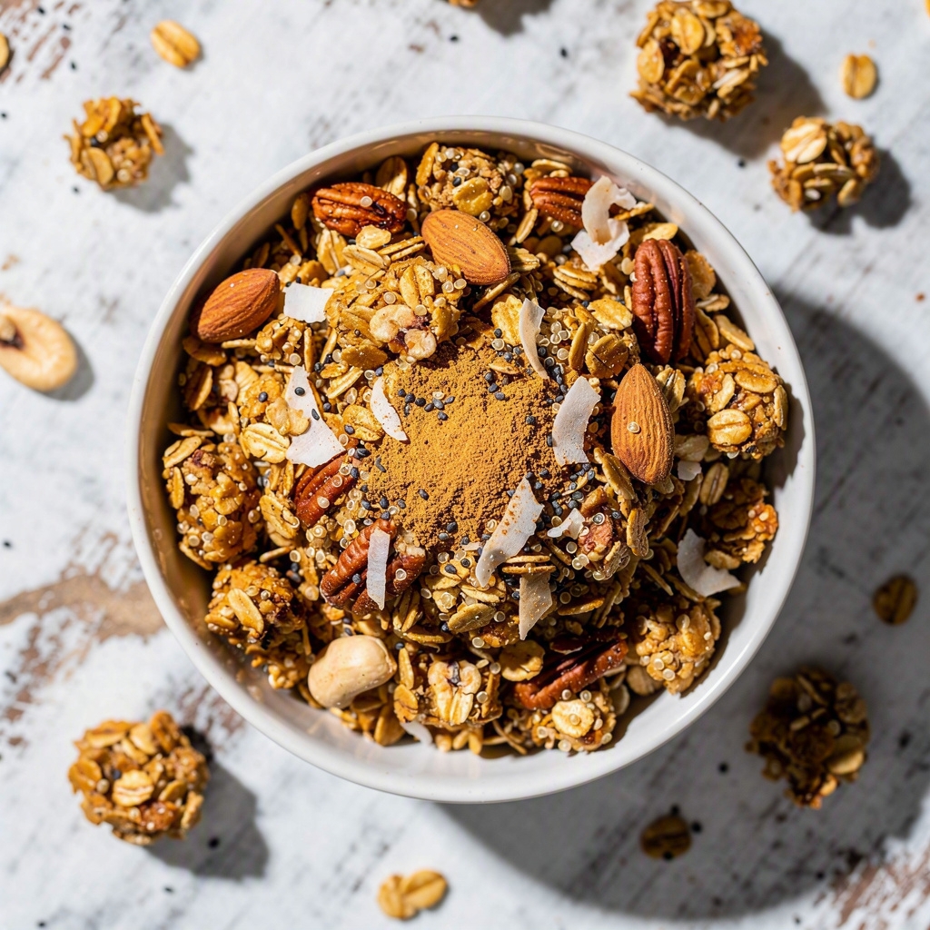 Maple Quinoa Granola