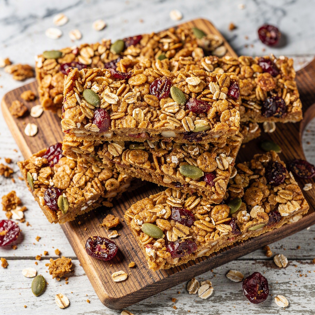 Pumpkin Spice Granola Bars