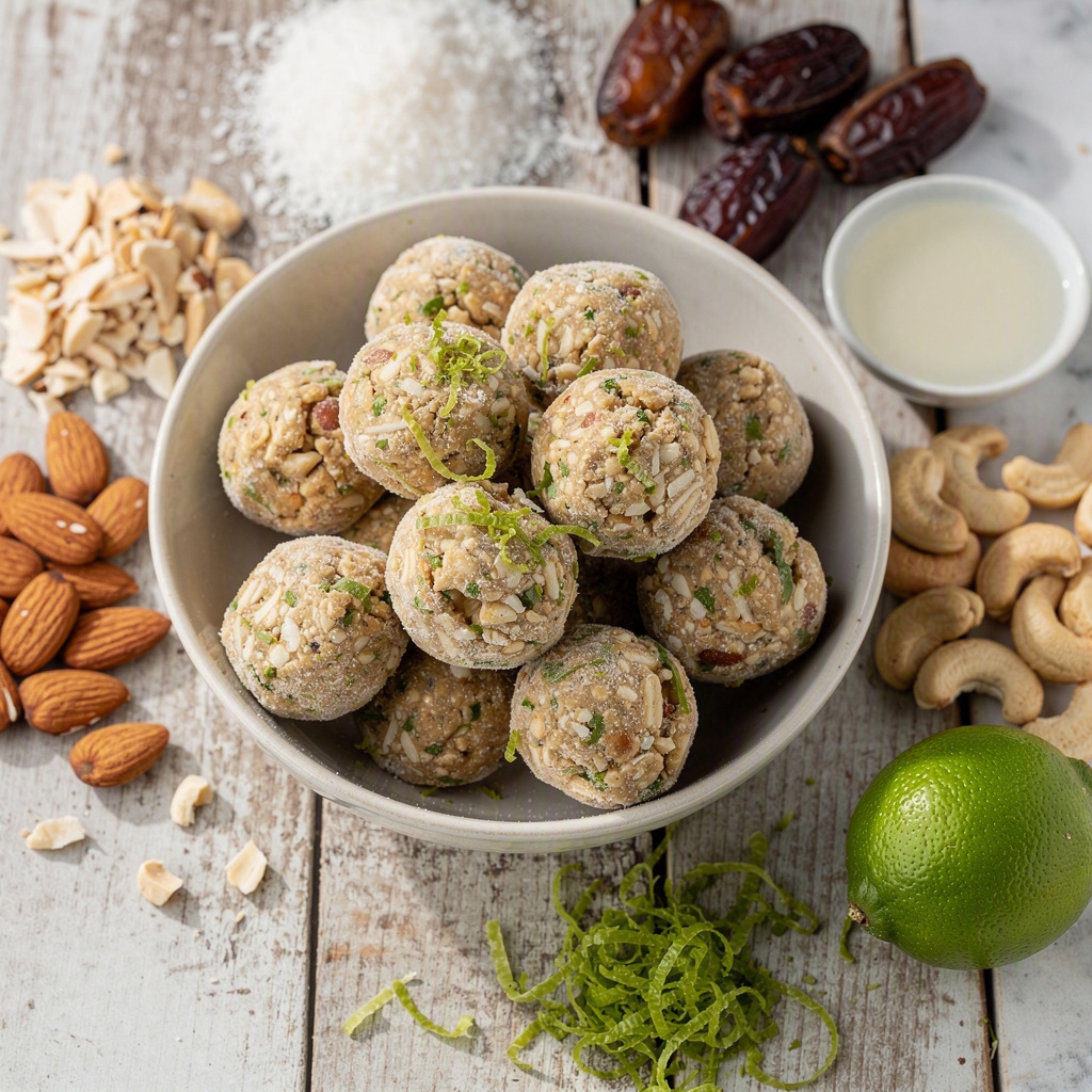 Key Lime Energy Balls