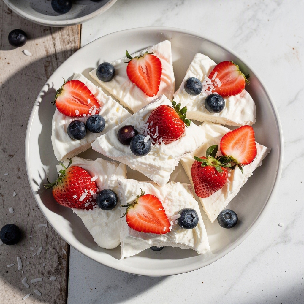 Frozen Yogurt Bark