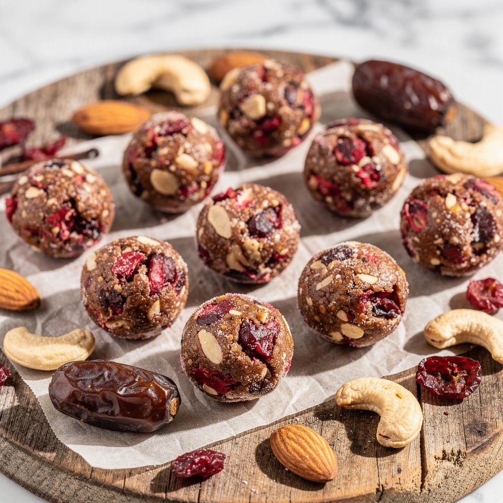 Cranberry Energy Bites