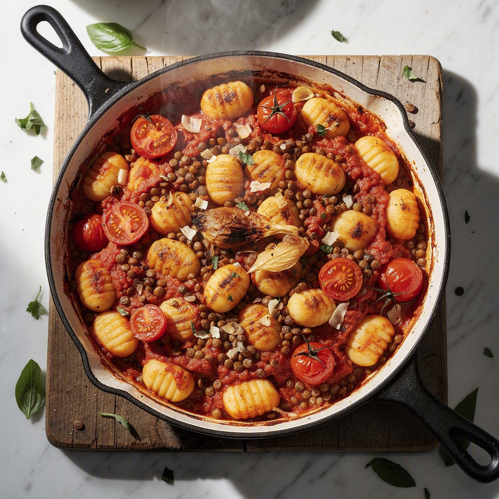 One Pan Gnocchi