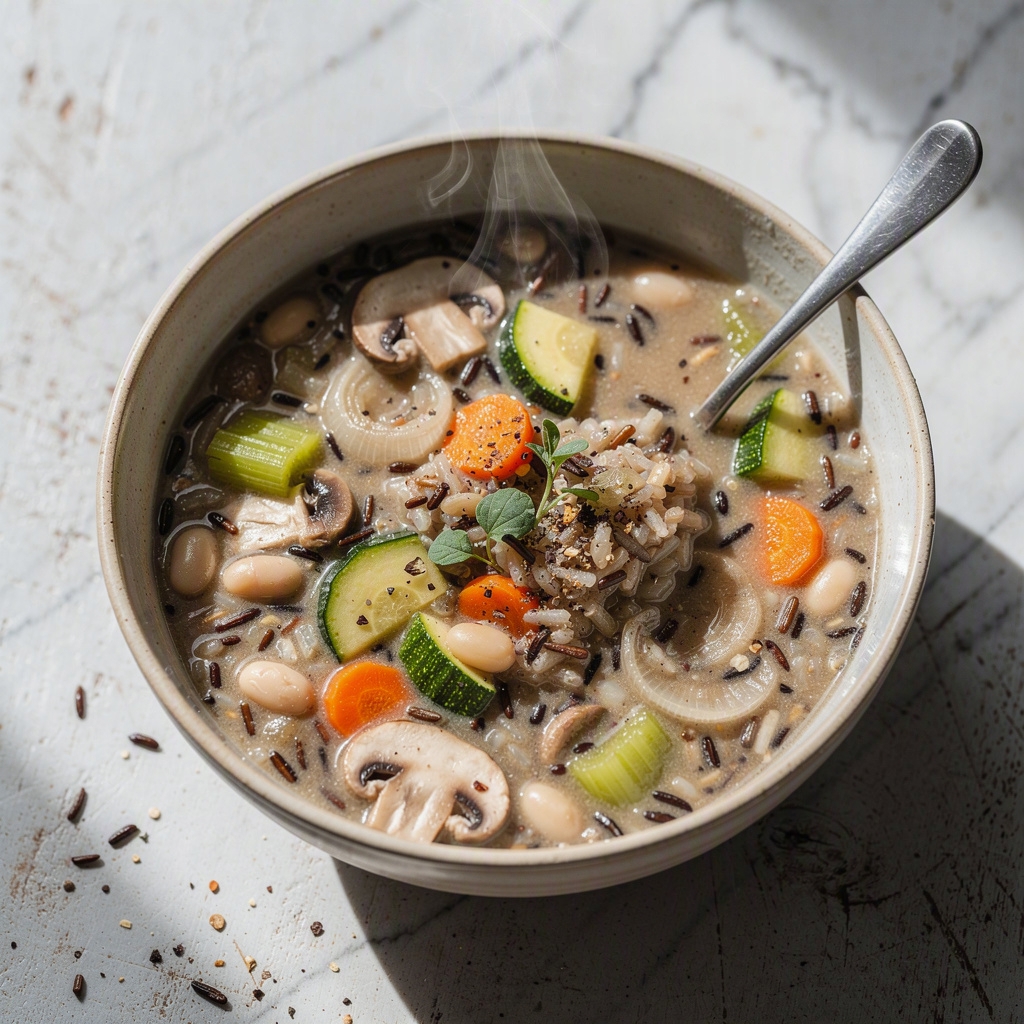 Creamy Wild Rice Soup