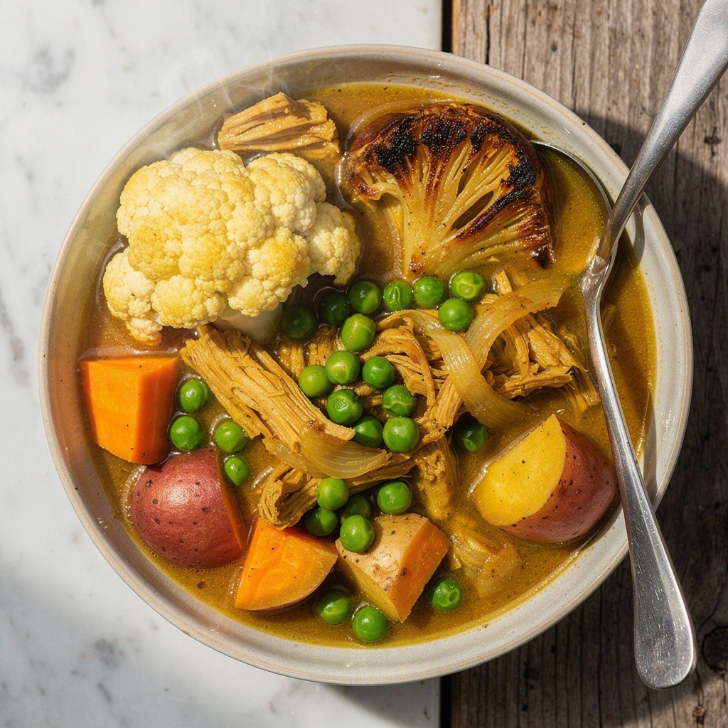 Jackfruit Curry (gluten-free, oil-free)