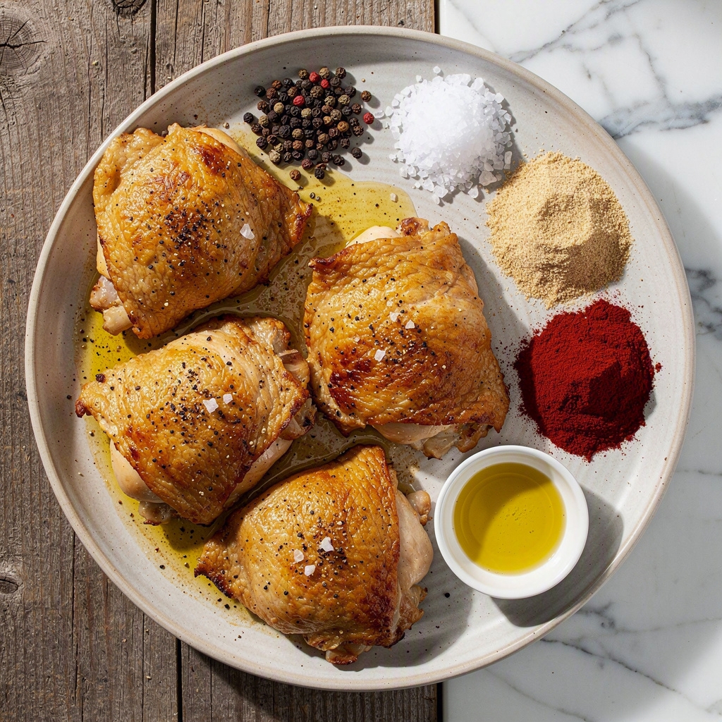 Baked Boneless Chicken Thighs