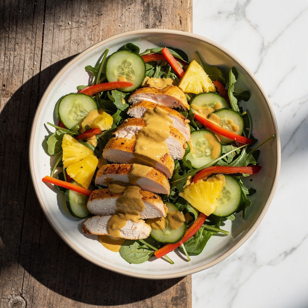 Thai Curry Chicken Salad