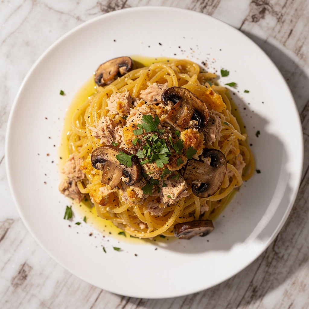 Spaghetti Squash Tuna Casserole