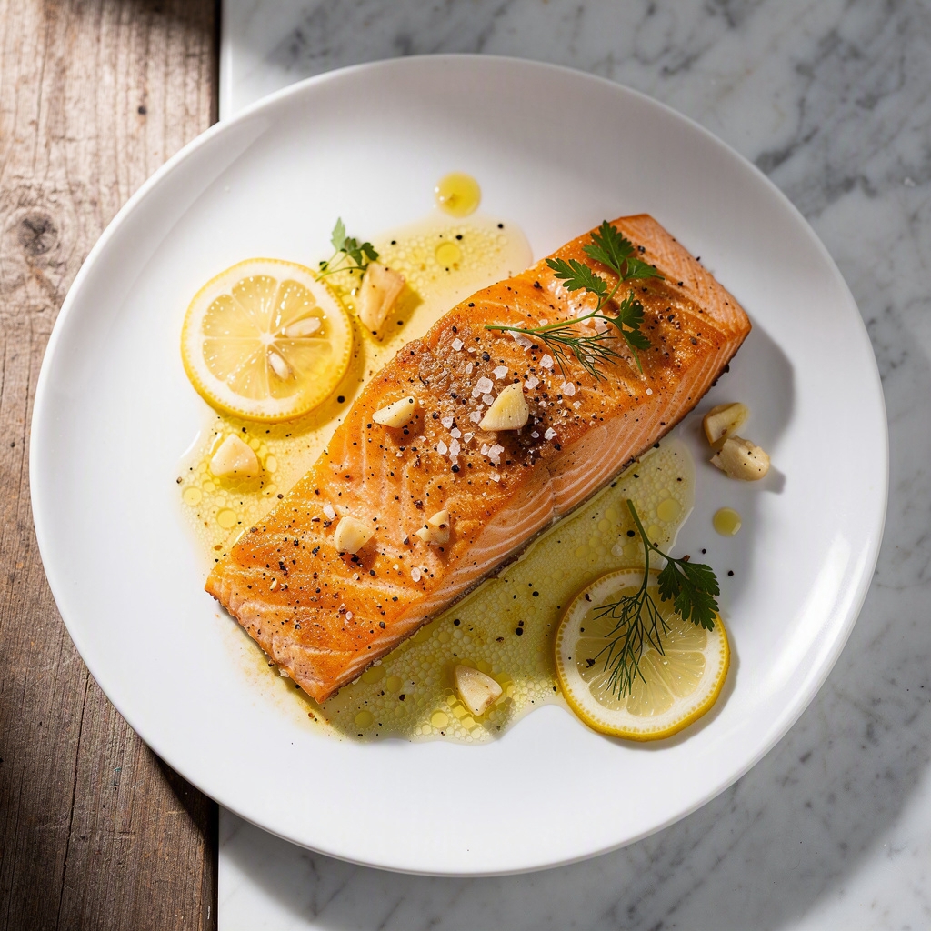 Pan Seared Salmon Fillet