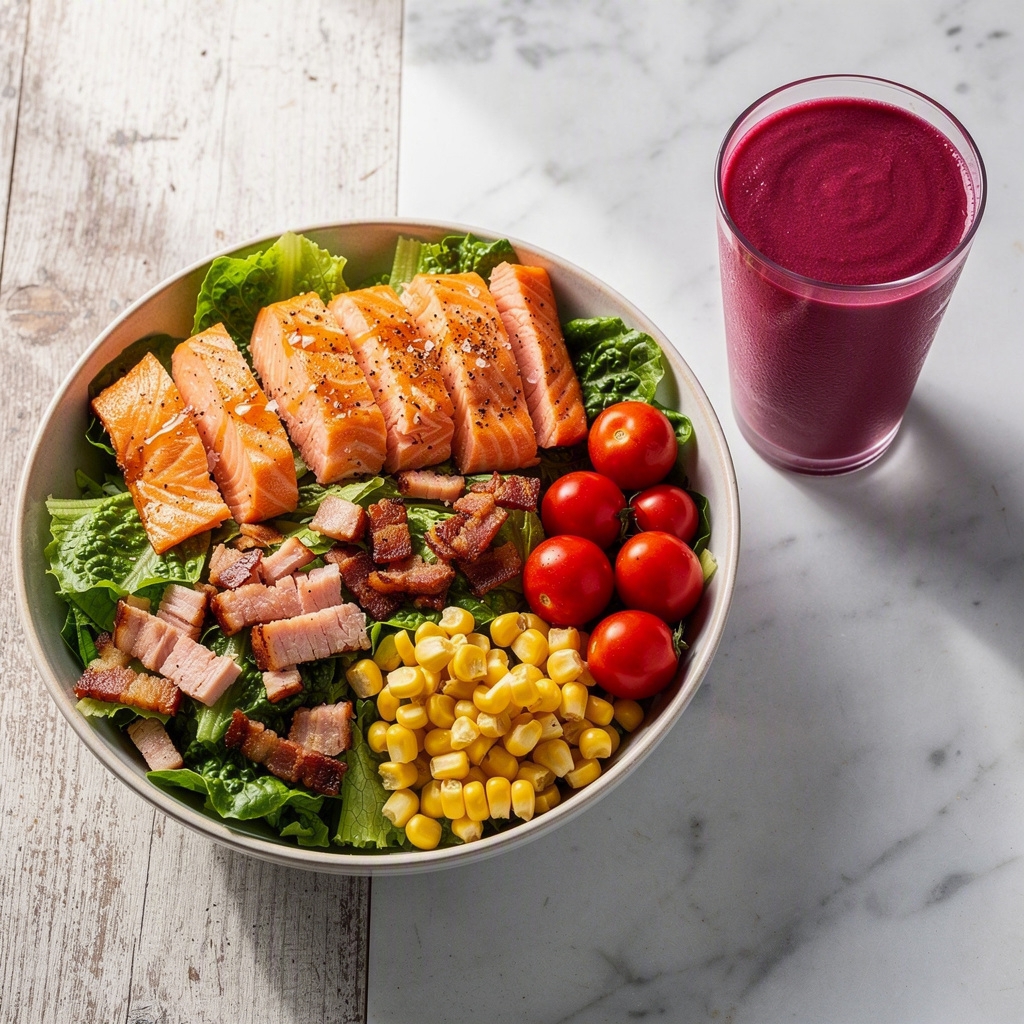 Salmon Cobb Salad