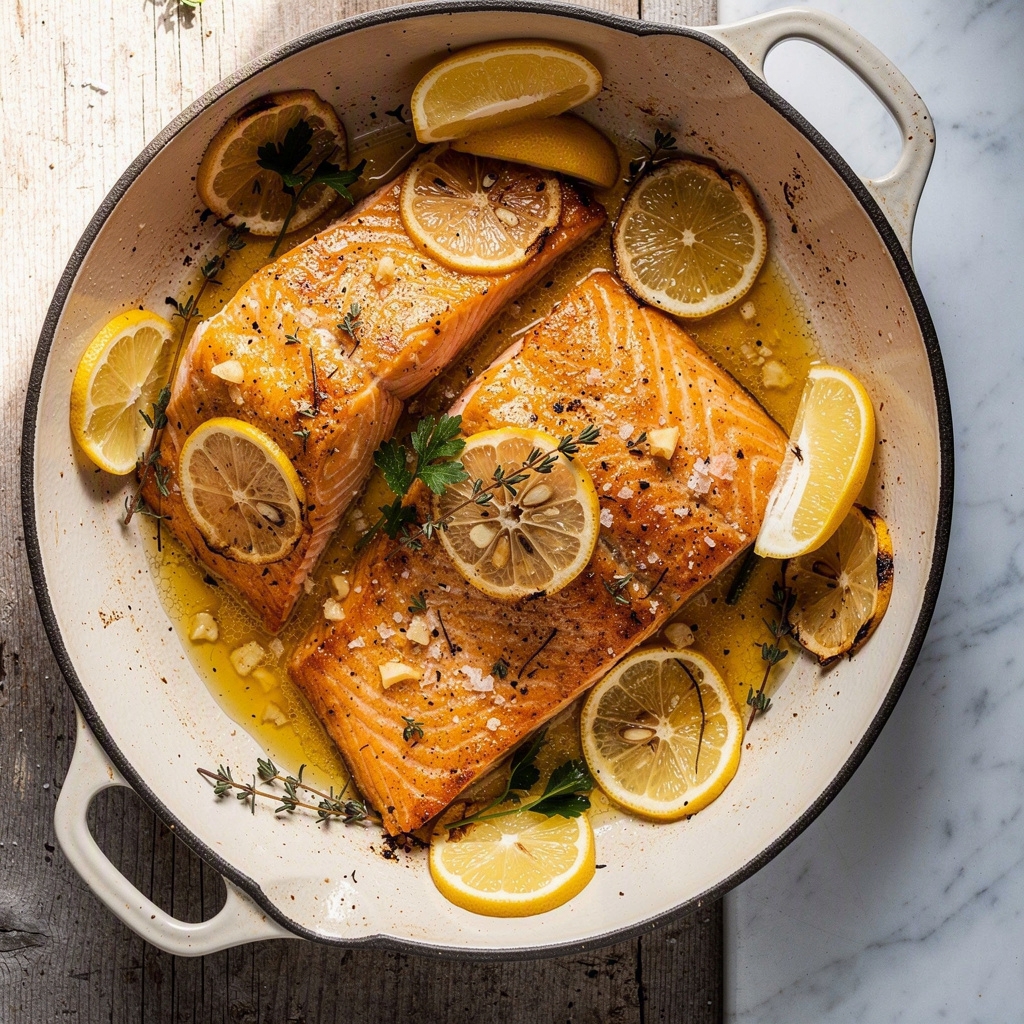 Honey Lemon Garlic Salmon