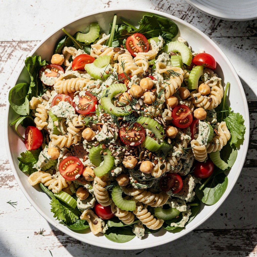 Creamy Ranch Pasta Salad