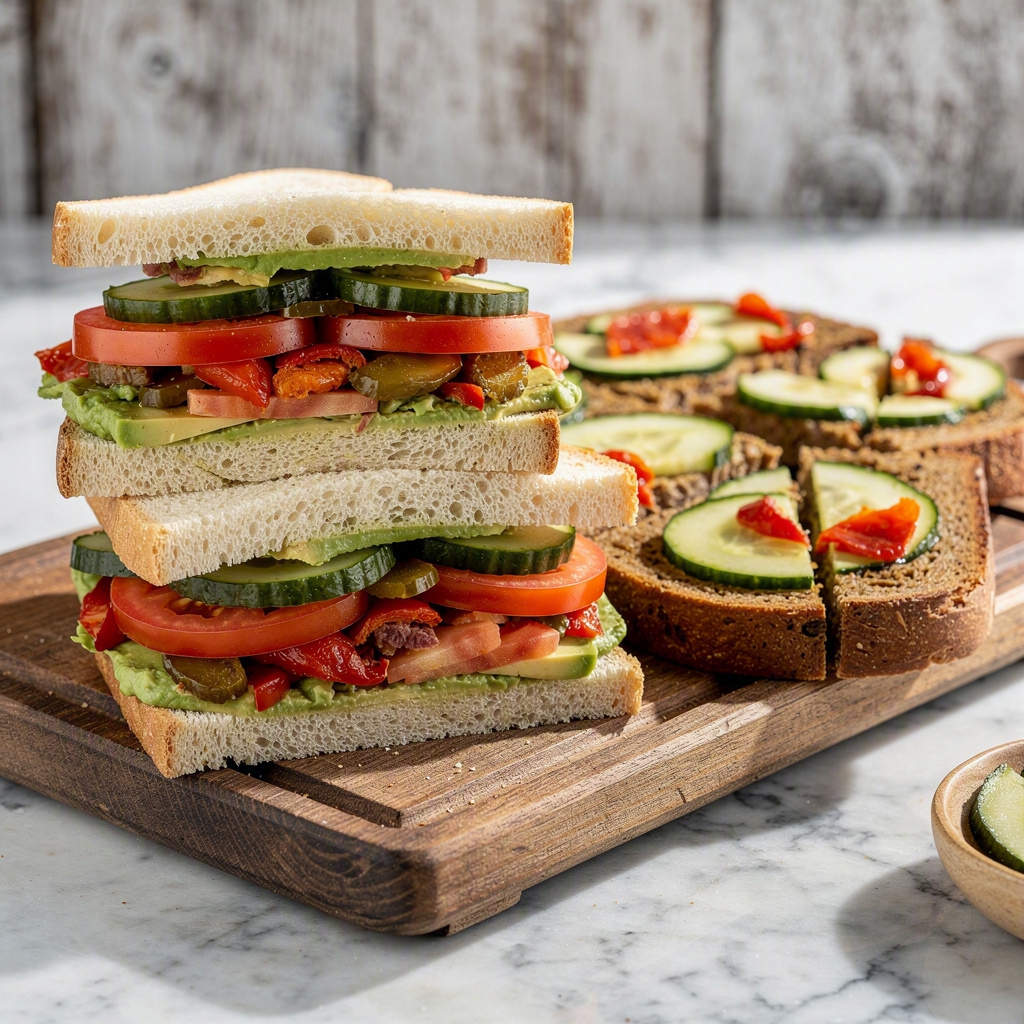 Ultimate Veggie Sandwich