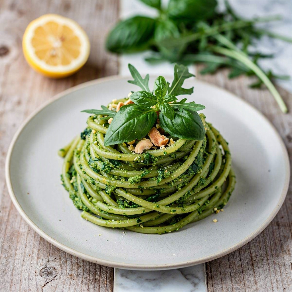 Arugula Pesto (oil-free)