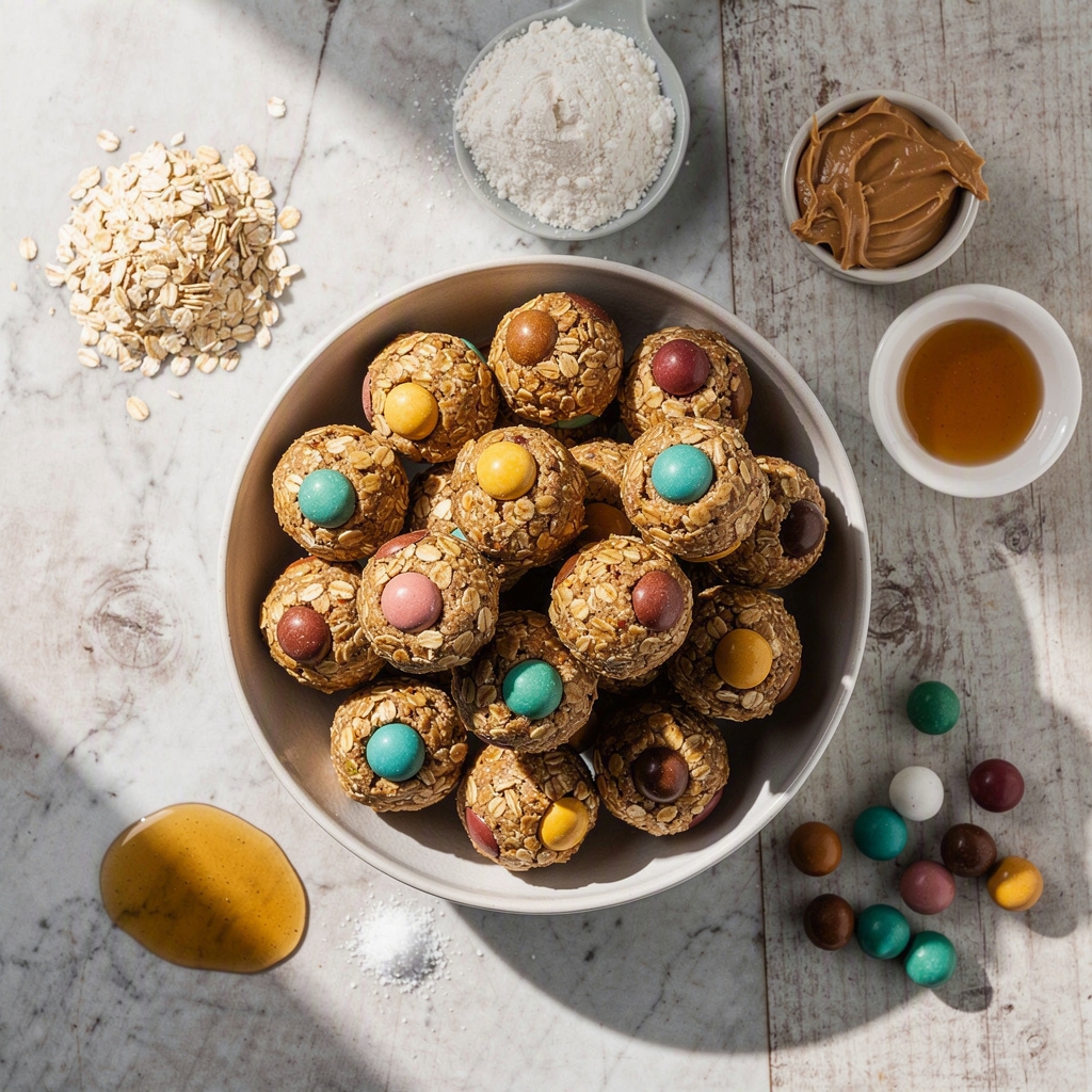 Cadbury Egg Protein Balls