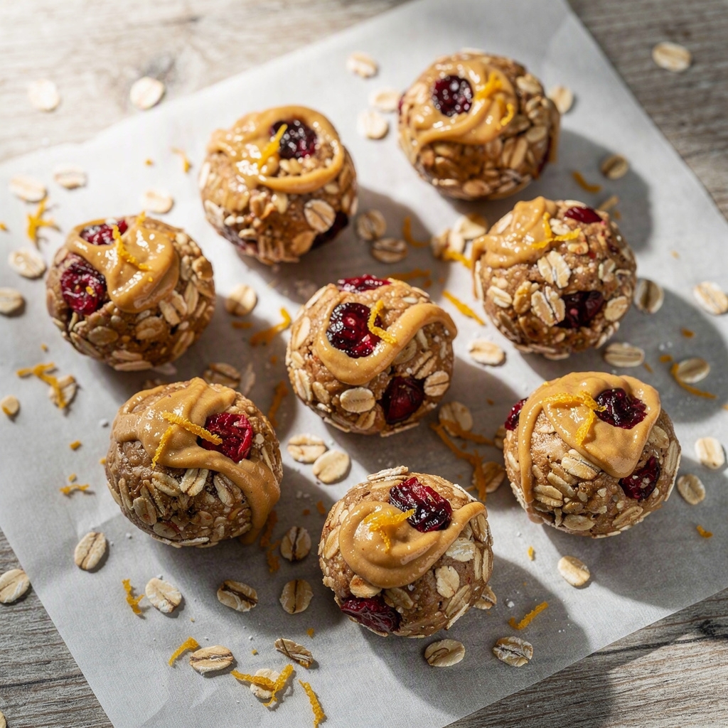 Cranberry Orange Protein Balls