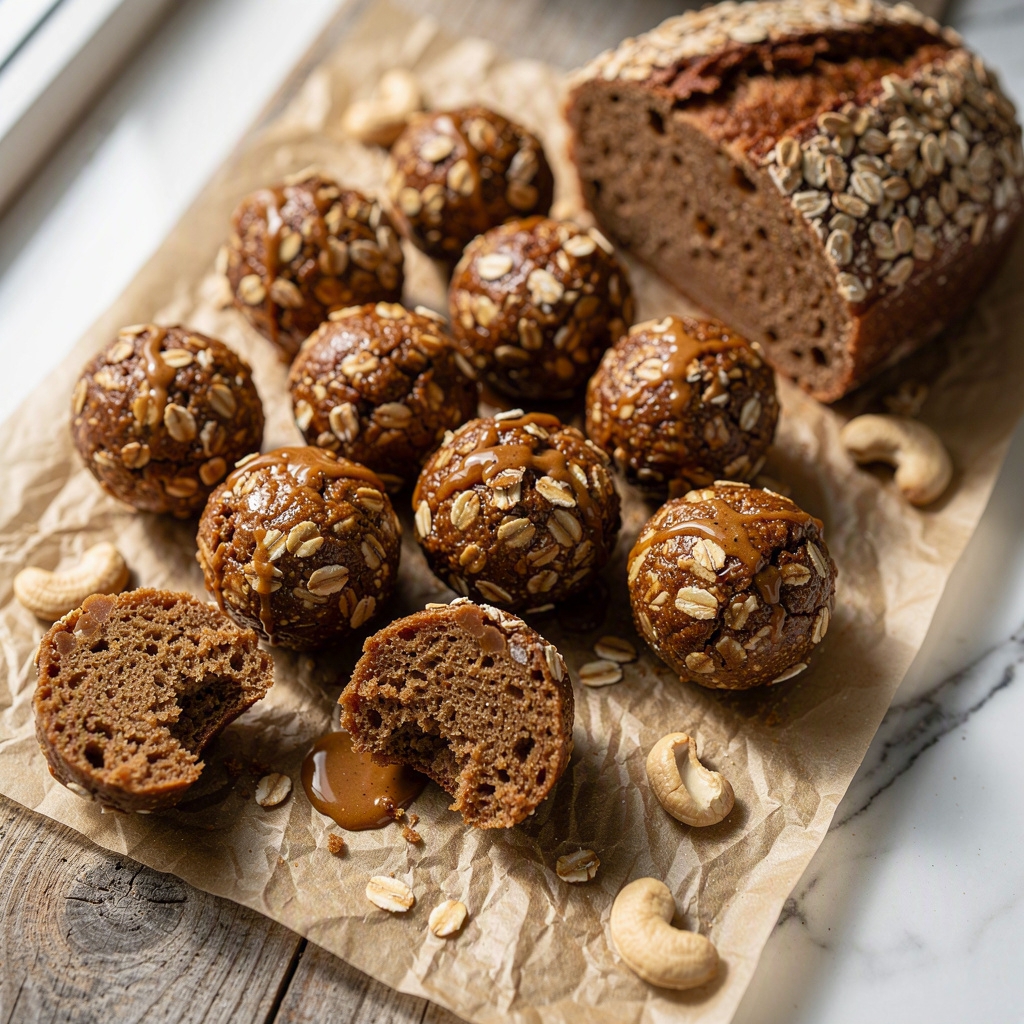 Gingerbread Protein Balls
