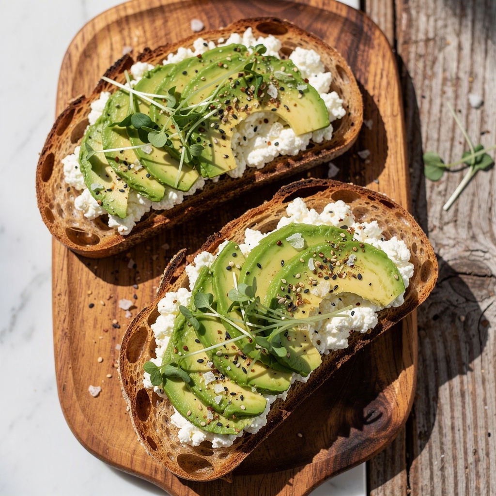 Cottage Cheese Toast