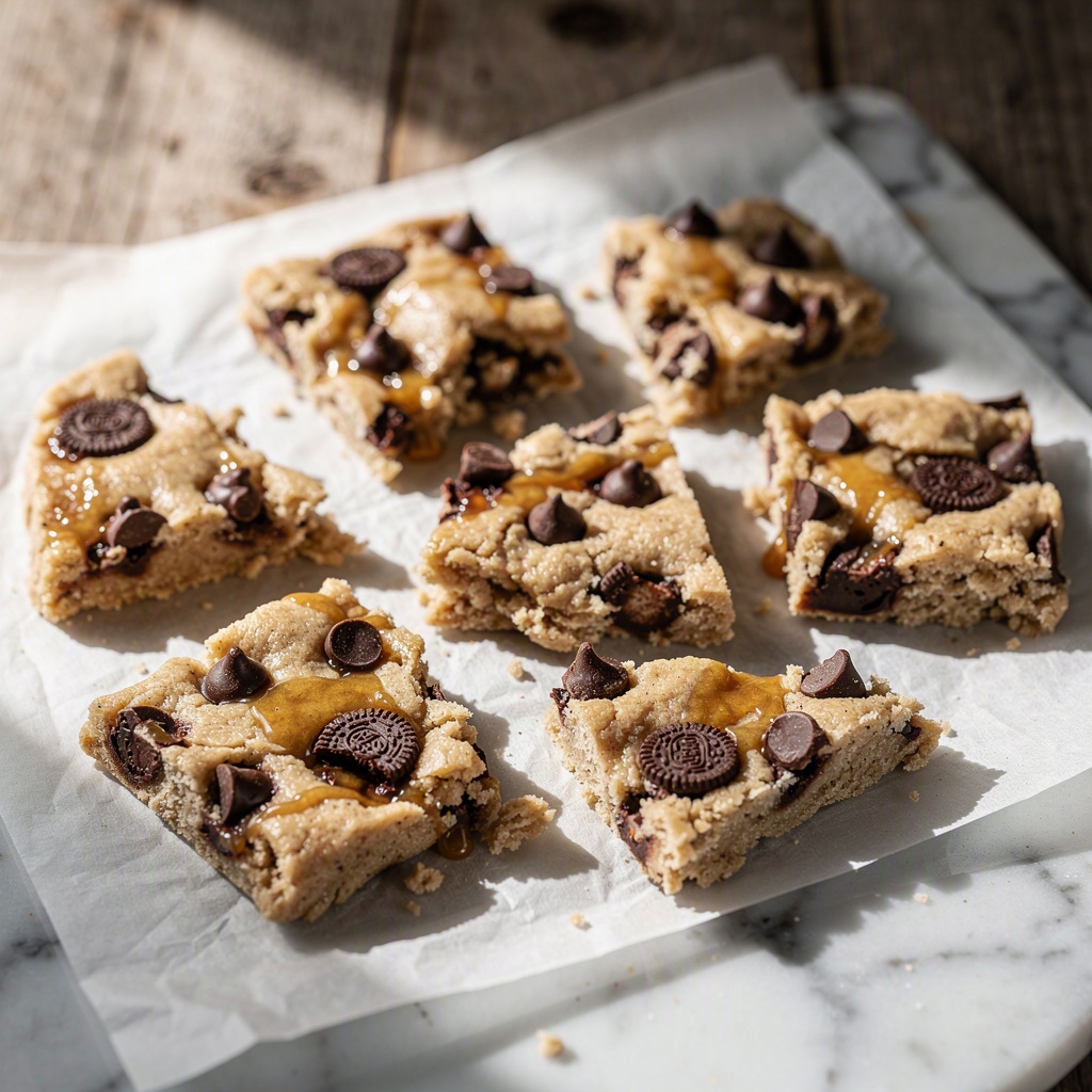 Protein Cookie Dough Bark
