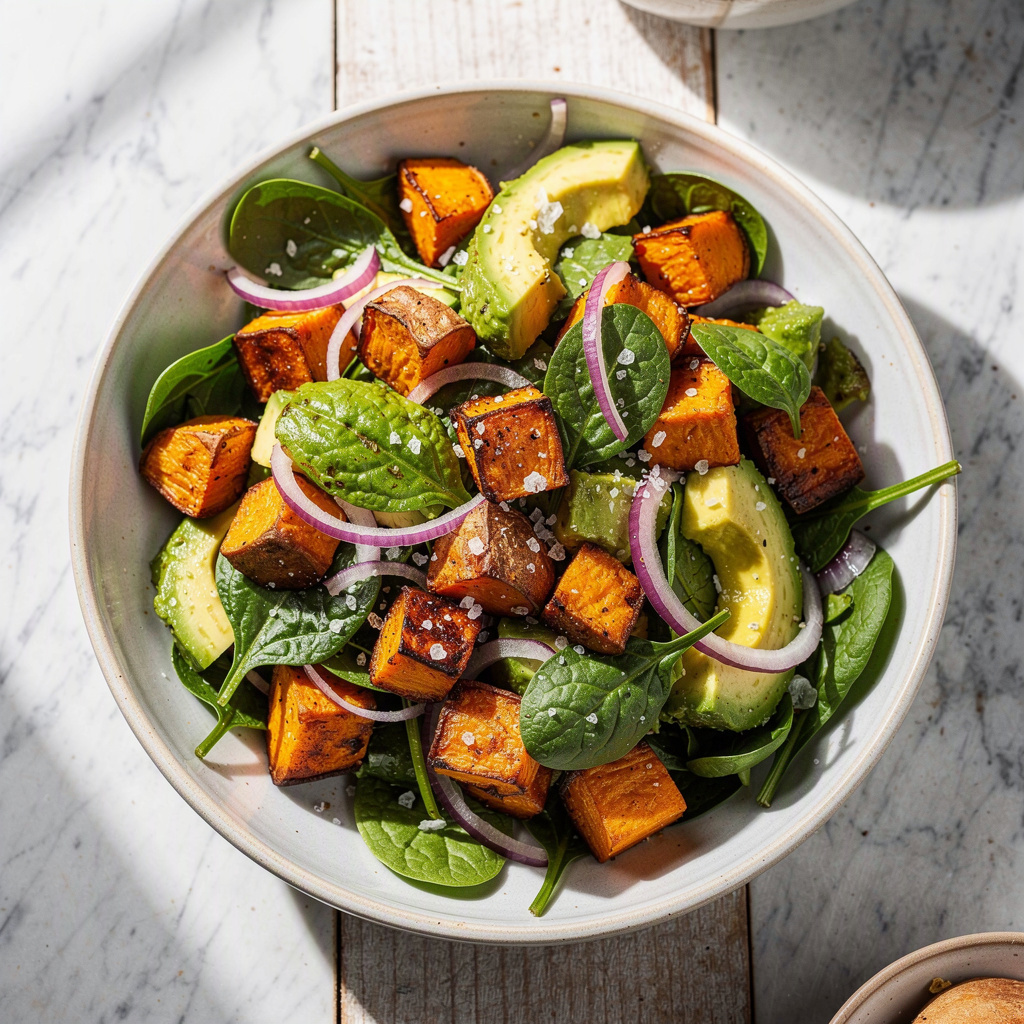 Roasted Sweet Potato Salad