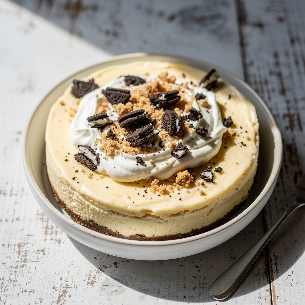 2-Ingredient Yogurt Cheesecake