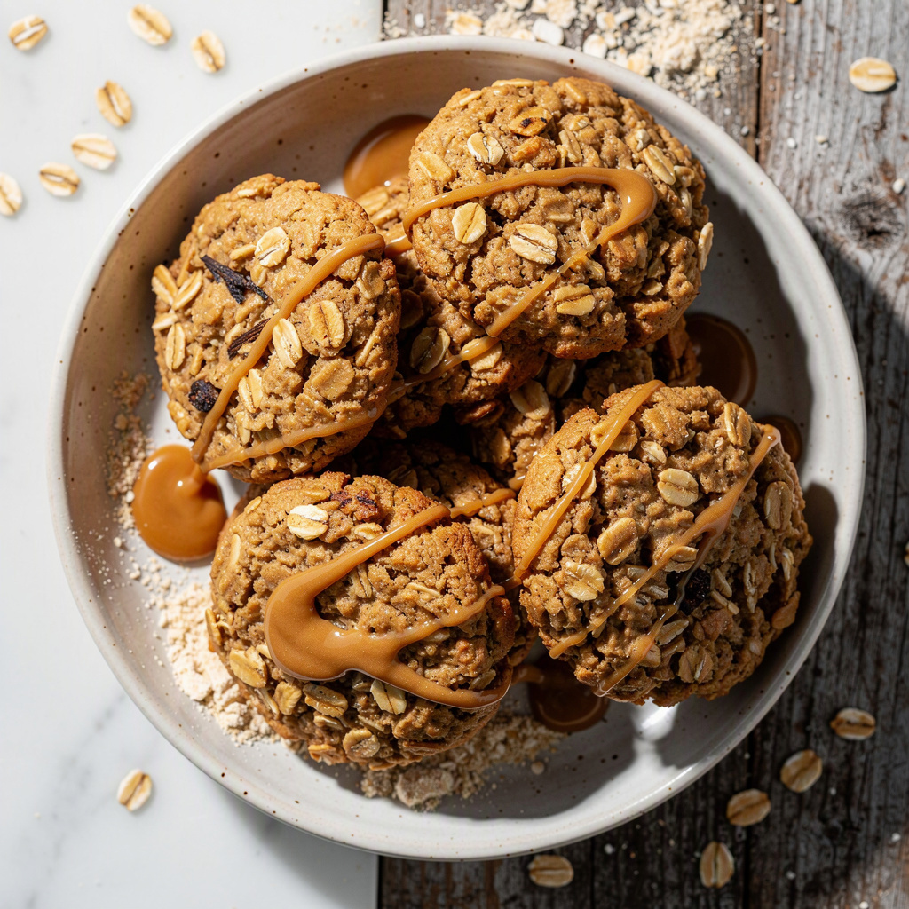 Peanut Butter Oatmeal Cookies