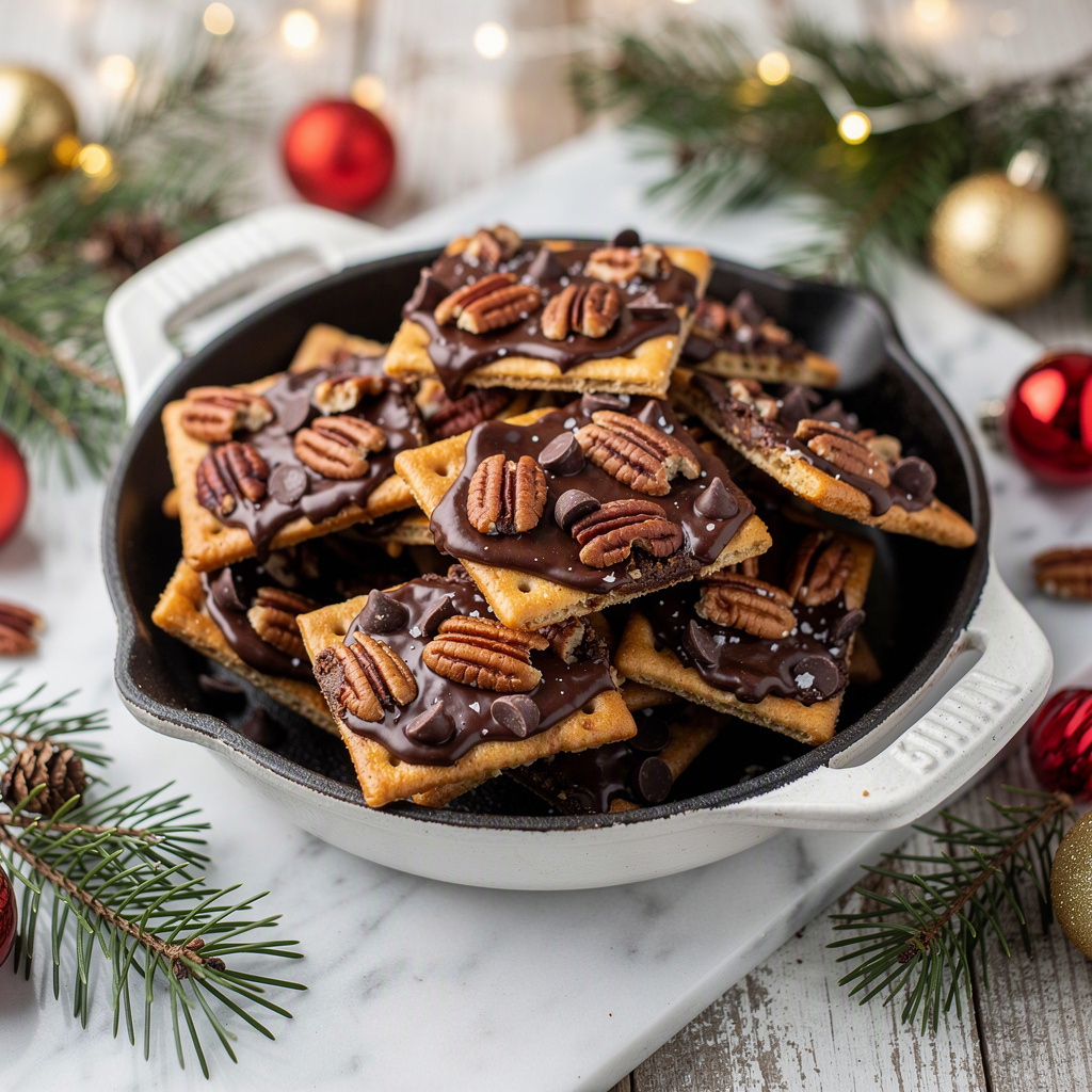 Saltine Toffee Bark