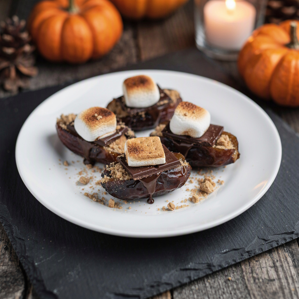Smashed Date S'mores